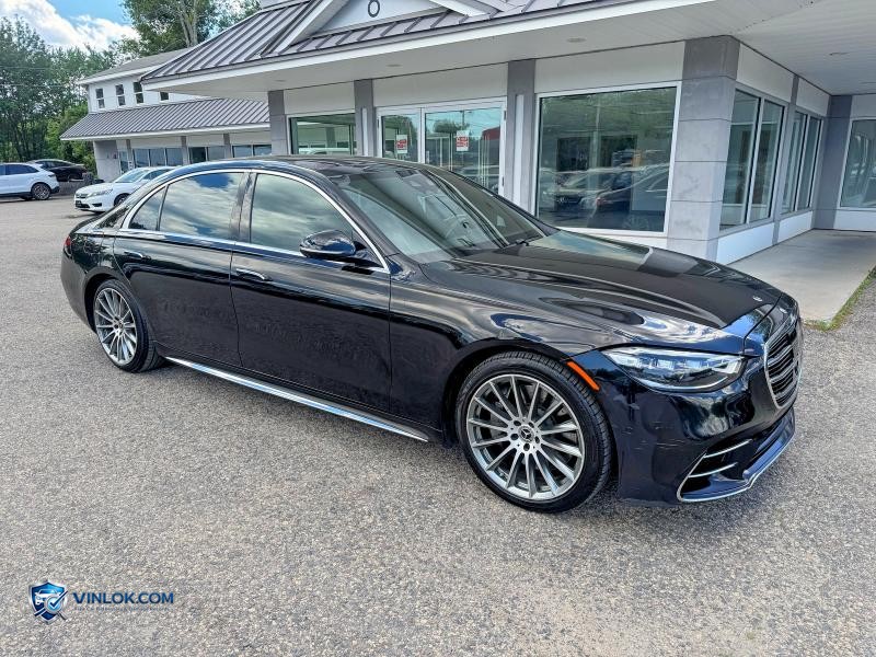 2022 MERCEDES-BENZ S 500 4MATIC BLACK – Lot 58097276 auction photo