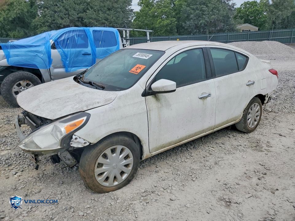 2019 NISSAN VERSA SV – Lot 58098946 auction photo