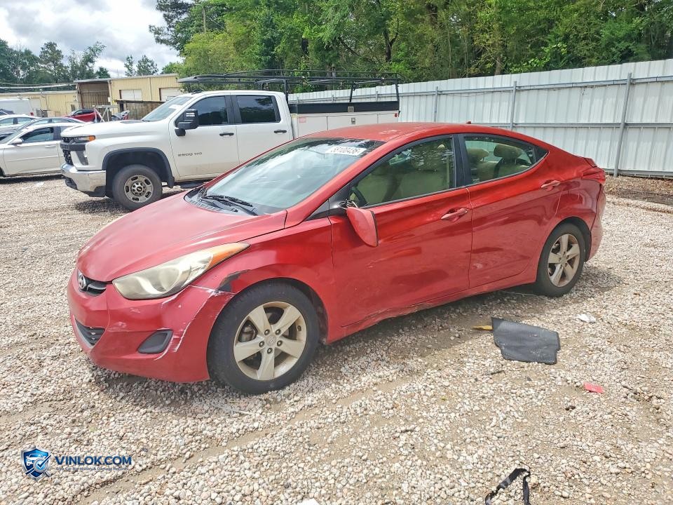 2013 HYUNDAI ELANTRA GLS – Lot 58100436 auction photo