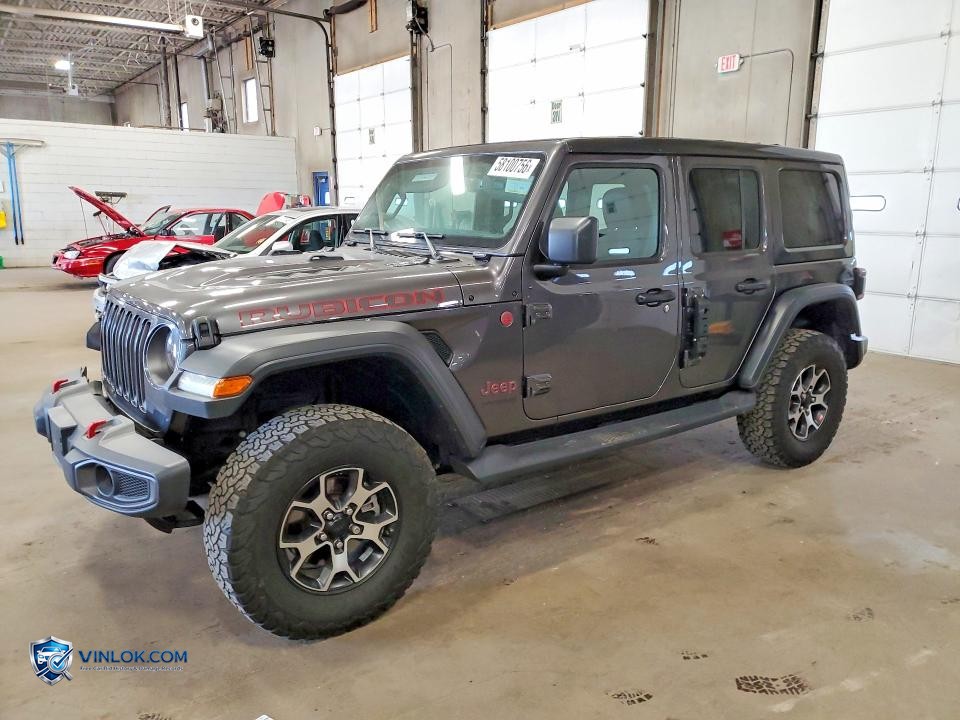 2020 JEEP WRANGLER UNLIMITED RUBICON – Lot 58100756 auction photo