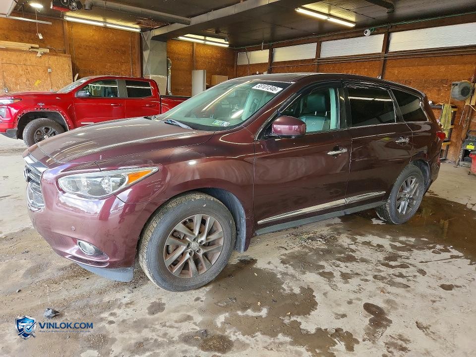 2013 INFINITI JX35 BASE – Lot 58101346 auction photo