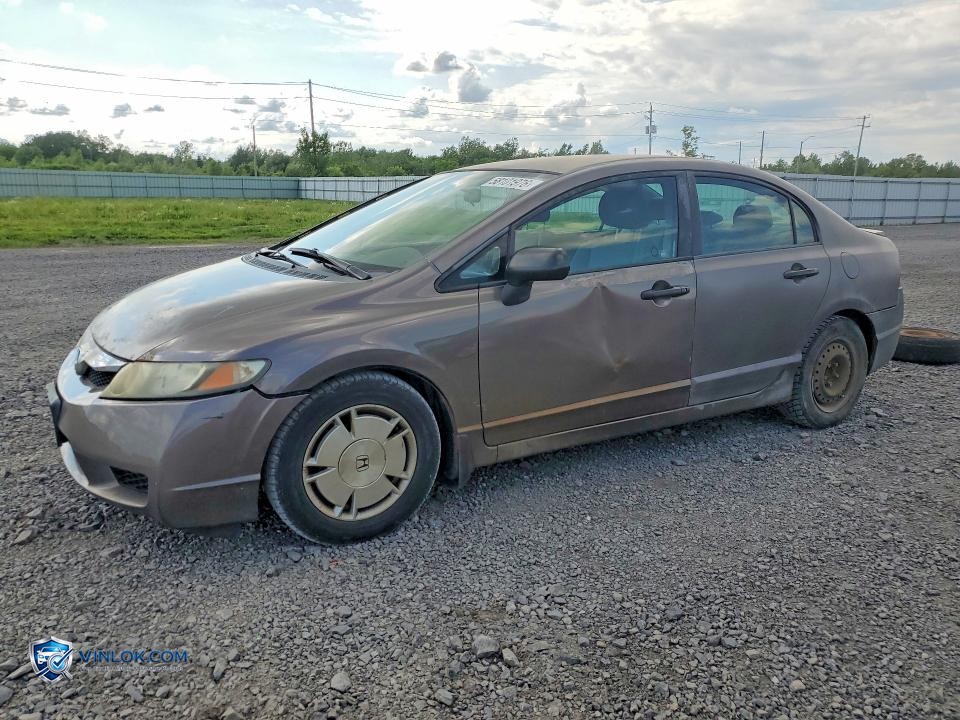 2010 HONDA CIVIC DX-G – Lot 58101976 auction photo