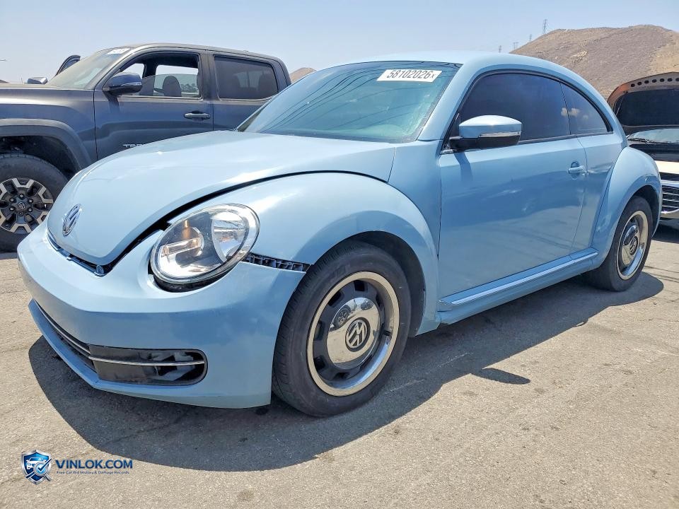 2012 VOLKSWAGEN BEETLE – Lot 58102026 auction photo