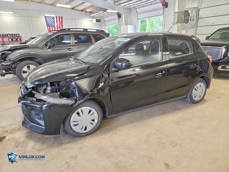 2022 MITSUBISHI MIRAGE ES – Lot 58102806 auction photo
