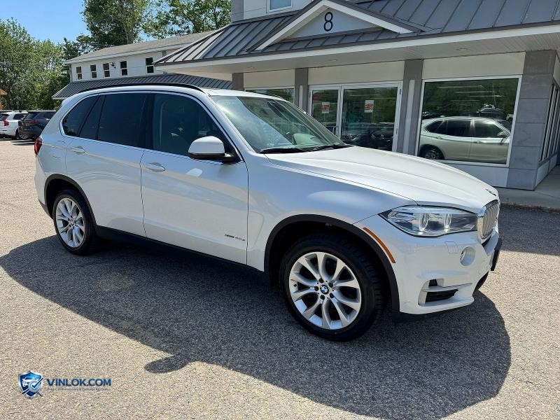 2016 BMW X5 XDR40E WHITE – Lot 58106996 auction photo