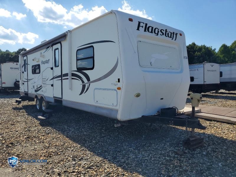 2011 FOREST RIVER FLAGSTAFF CAMPER – Lot 58107606 auction photo
