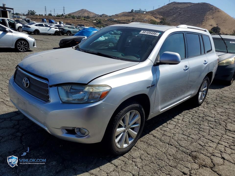 2009 TOYOTA HIGHLANDER HYBRID LIMITED – Lot 58109486 auction photo