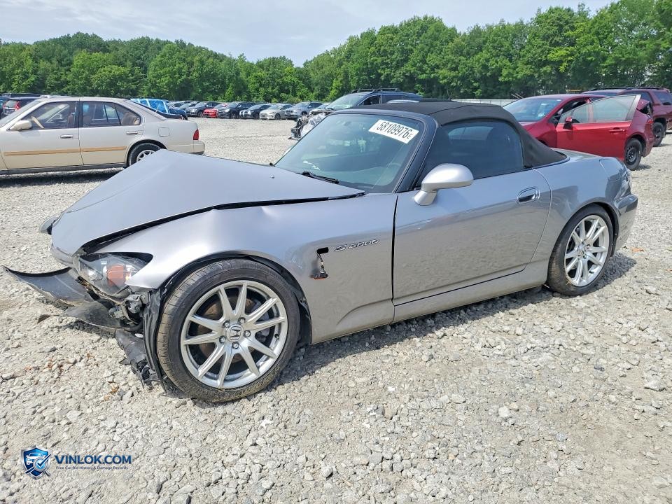 2005 HONDA S2000 – Lot 58109976 auction photo