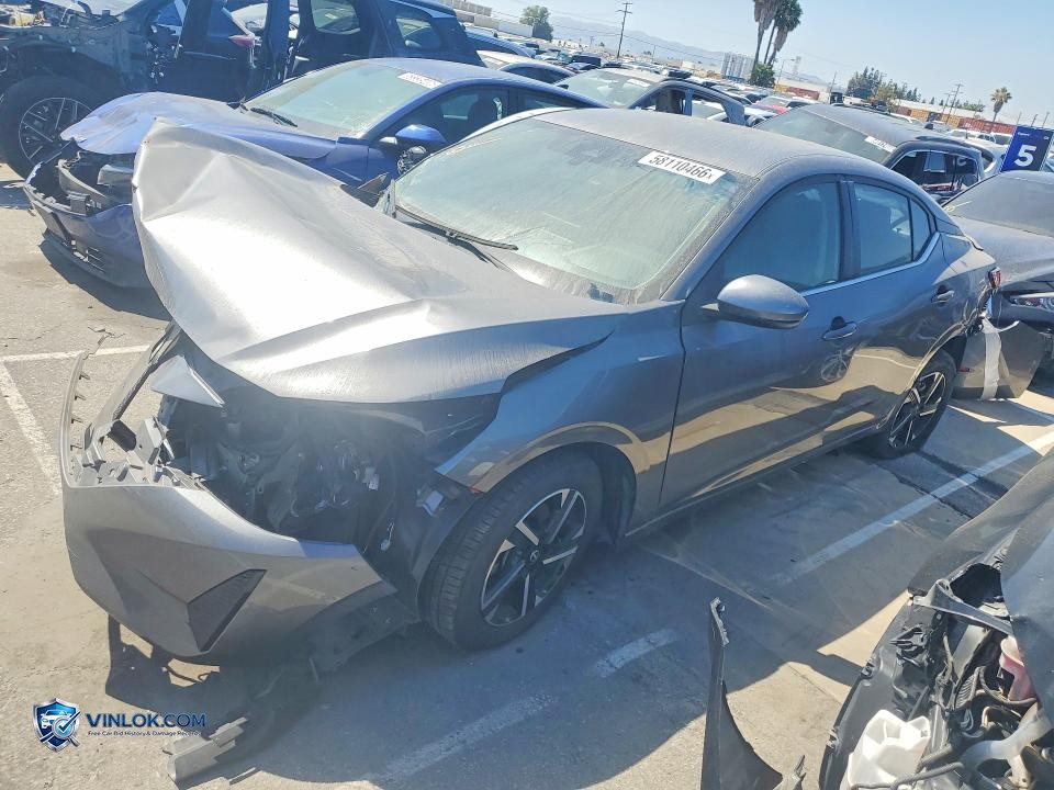 2024 NISSAN SENTRA SV – Lot 58110466 auction photo