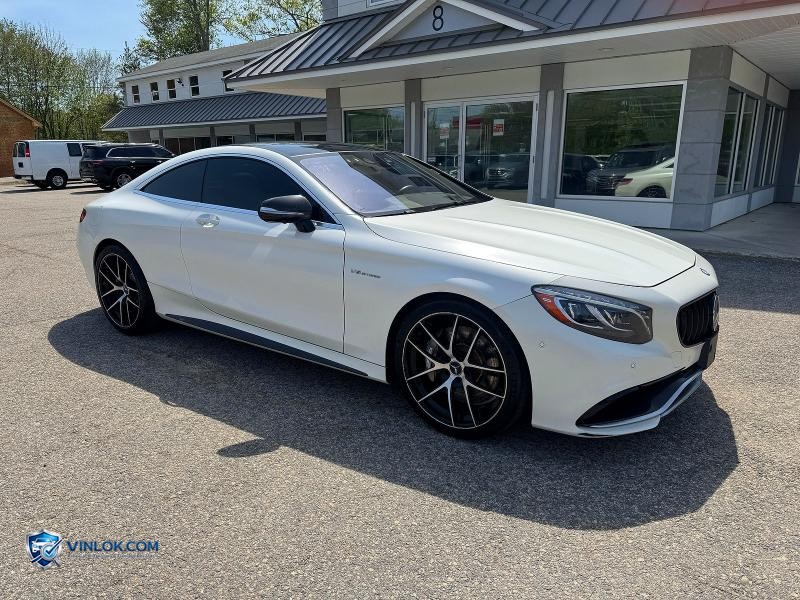 2015 MERCEDES-BENZ S 63 AMG WHITE – Lot 58110716 auction photo