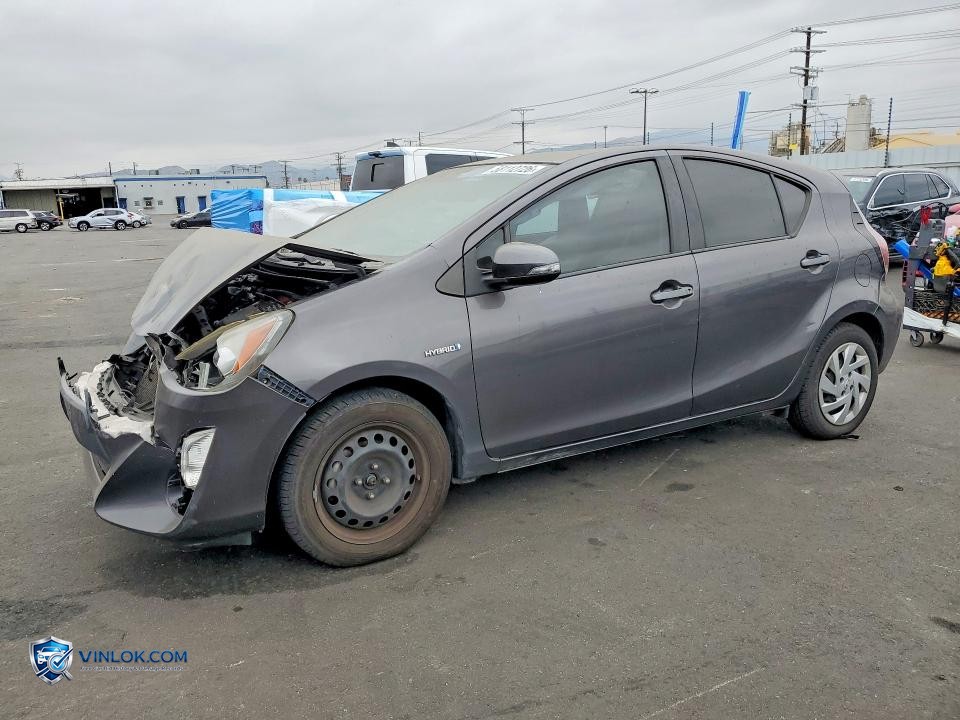 2015 TOYOTA PRIUS C ONE – Lot 58112726 auction photo
