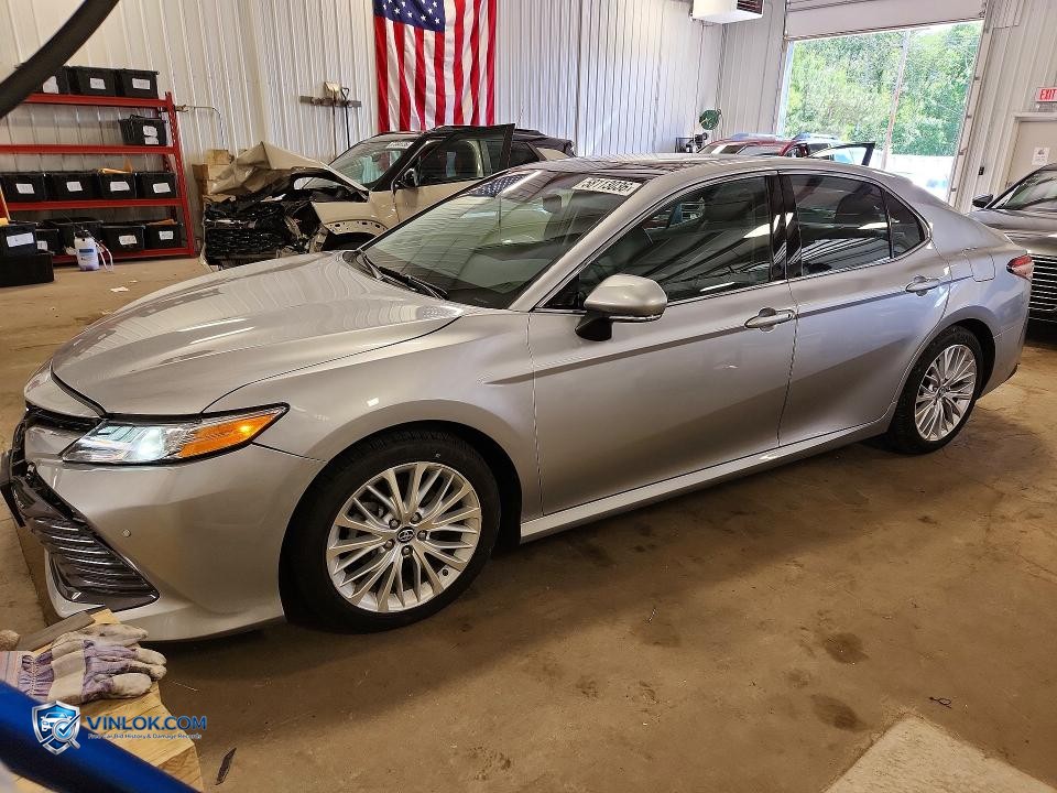 2018 TOYOTA CAMRY XLE – Lot 58113036 auction photo