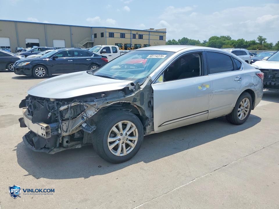 2015 NISSAN ALTIMA 2.5 S – Lot 58114376 auction photo