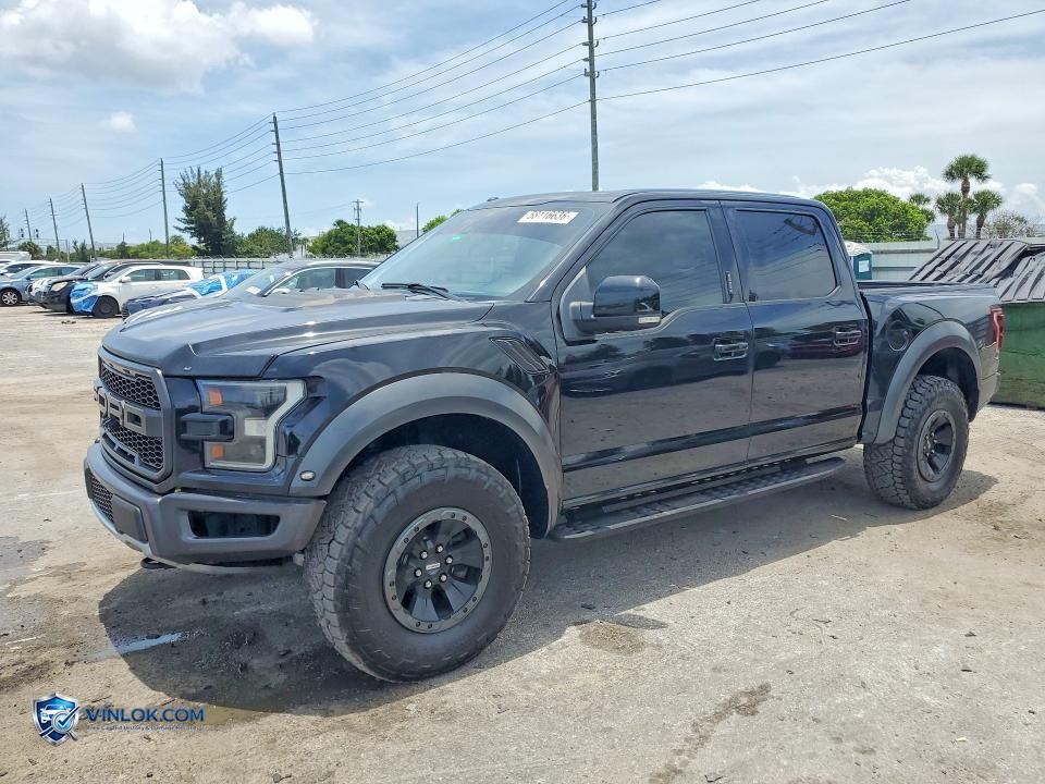 2017 FORD F150 RAPTOR – Lot 58116636 auction photo