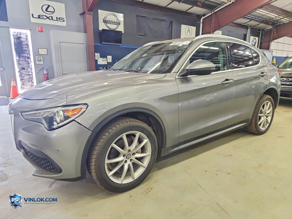 2018 ALFA ROMEO STELVIO TI – Lot 58117306 auction photo