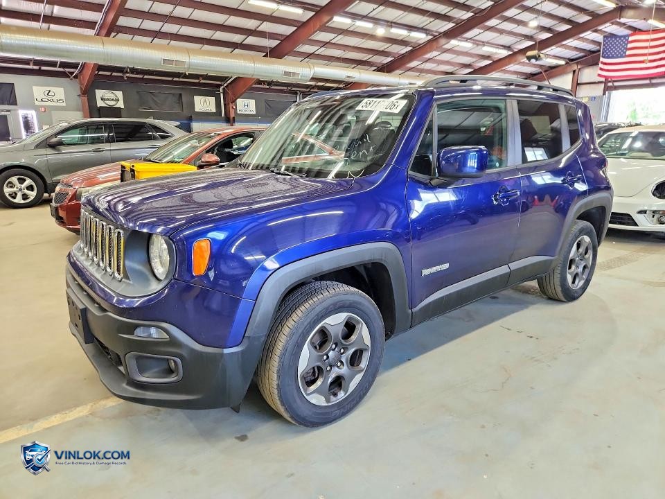 2016 JEEP RENEGADE LATITUDE – Lot 58117506 auction photo