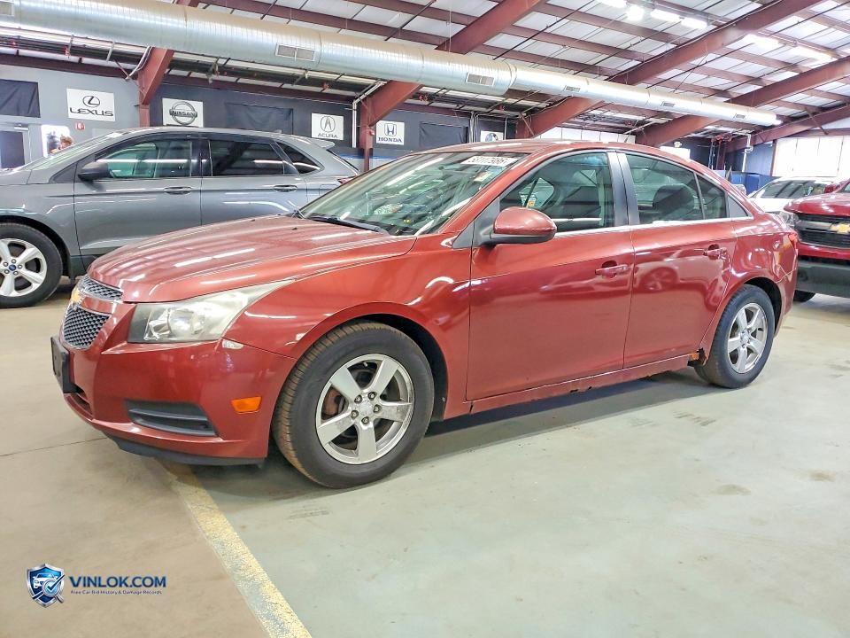 2012 CHEVROLET CRUZE LT – Lot 58117986 auction photo