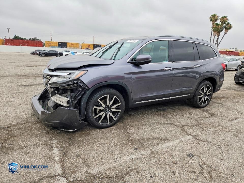 2020 HONDA PILOT TOURING – Lot 58118176 auction photo