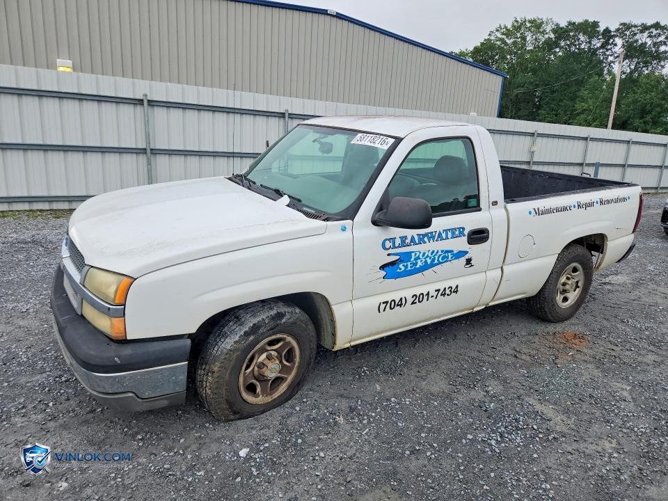 2004 CHEVROLET SILVERADO C1500 – Lot 58118216 auction photo