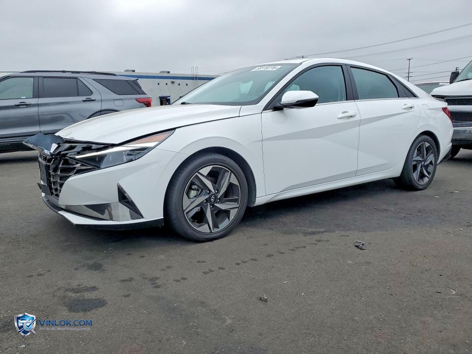 2023 HYUNDAI ELANTRA LIMITED – Lot 58119776 auction photo