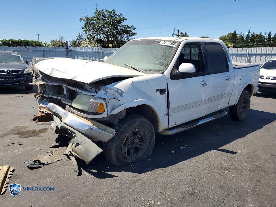 2002 FORD F150 SUPERCREW – Lot 58120556 auction photo