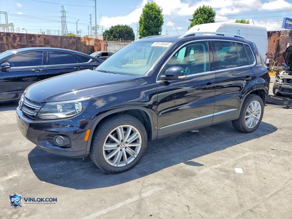 2015 VOLKSWAGEN TIGUAN S – Lot 58120646 auction photo