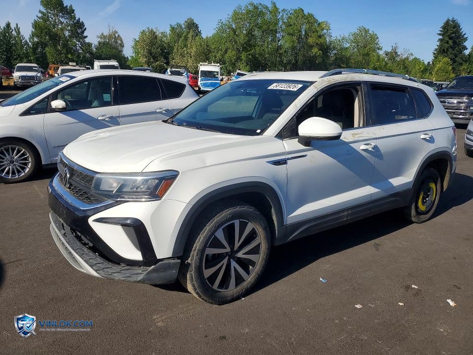 2022 VOLKSWAGEN TAOS SE – Lot 58123926 auction photo