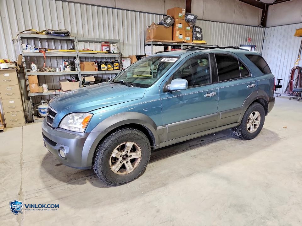 2003 KIA SORENTO LX – Lot 58125386 auction photo