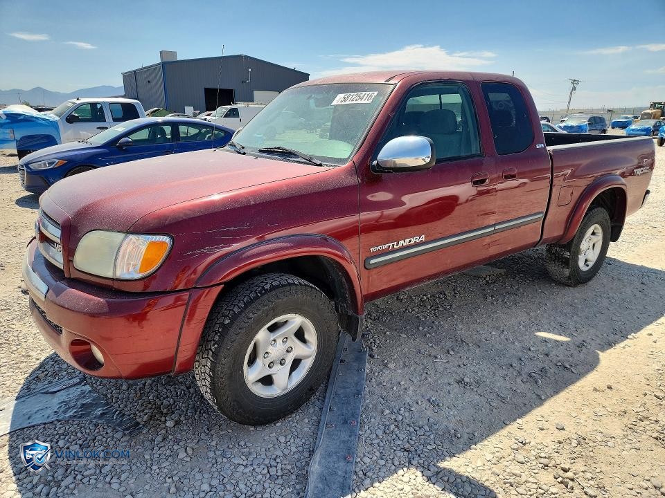 2003 TOYOTA TUNDRA ACCESS CAB SR5 – Lot 58125416 auction photo