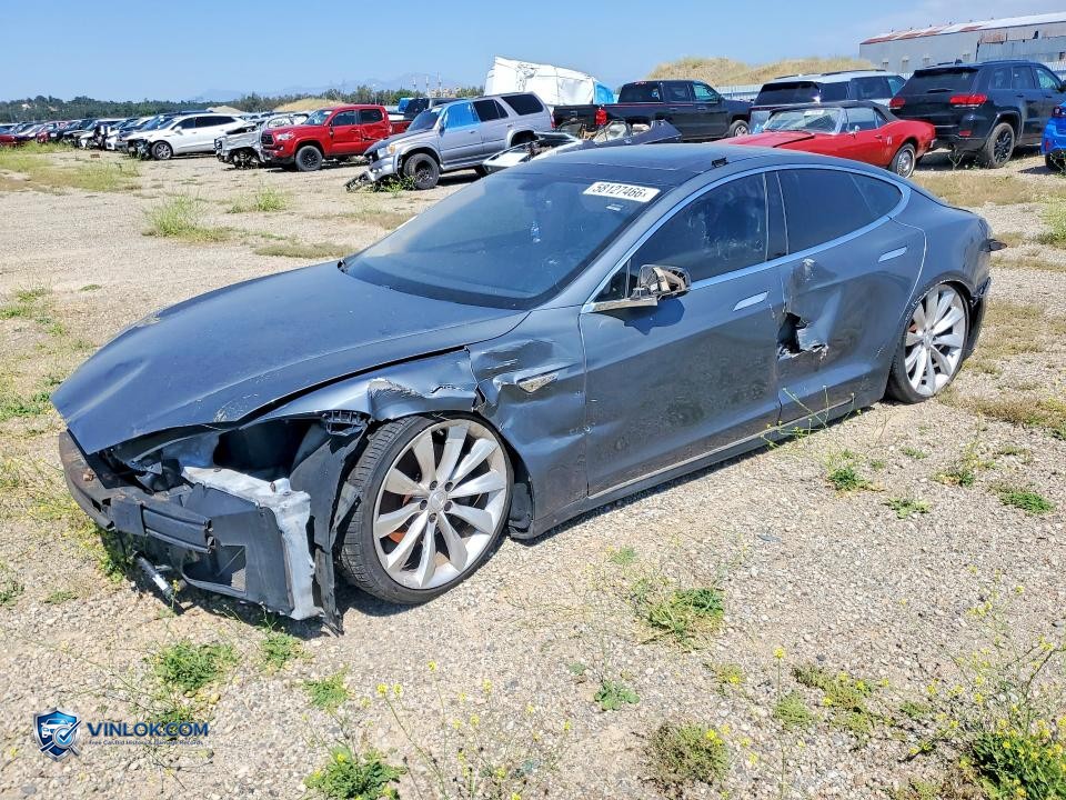 2013 TESLA MODEL S – Lot 58127466 auction photo