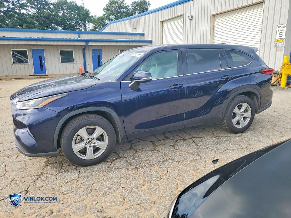 2021 TOYOTA HIGHLANDER L – Lot 58127686 auction photo