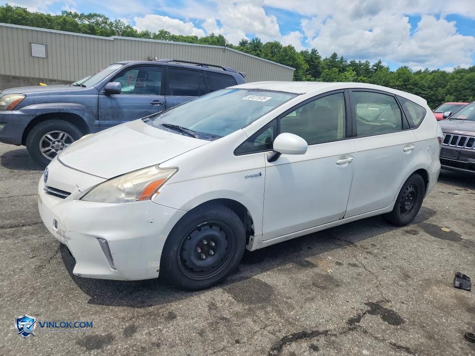 2012 TOYOTA PRIUS V THREE – Lot 58127976 auction photo