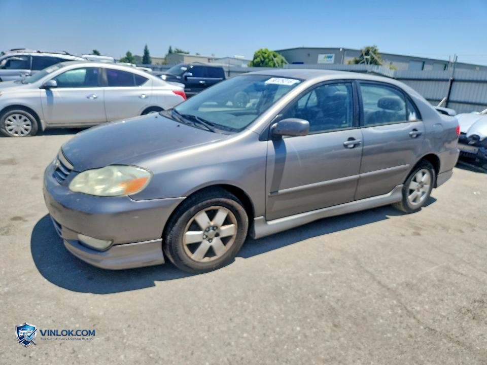 2004 TOYOTA COROLLA S – Lot 58129316 auction photo