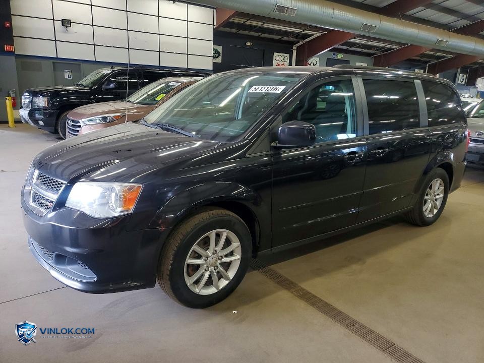 2016 DODGE GRAND CARAVAN SXT – Lot 58131206 auction photo