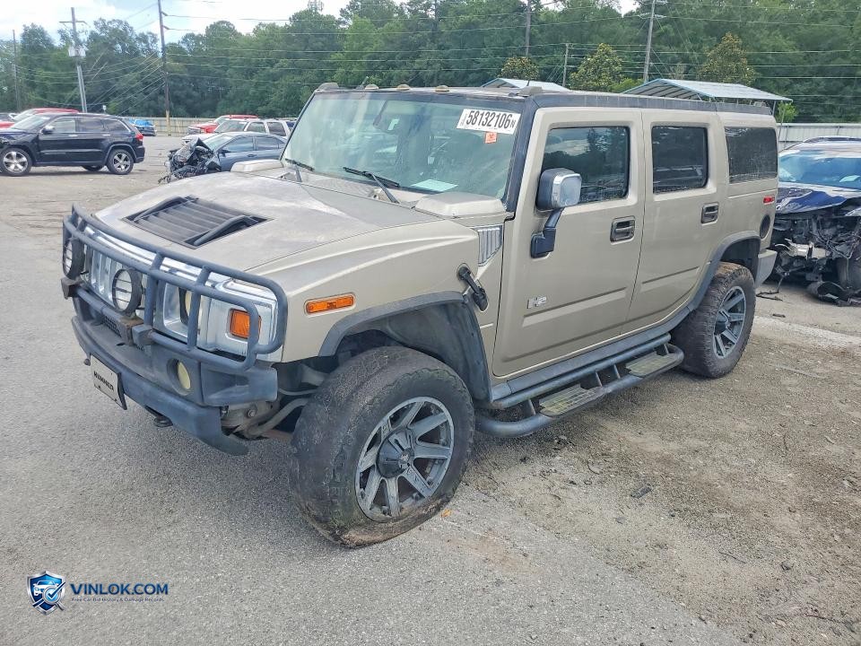 2003 HUMMER H2 – Lot 58132106 auction photo