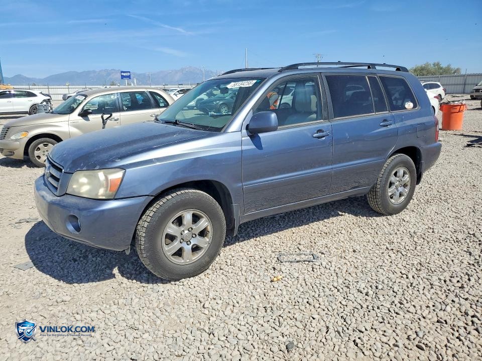2005 TOYOTA HIGHLANDER LIMITED – Lot 58134256 auction photo