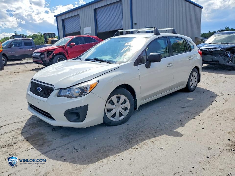 2013 SUBARU IMPREZA – Lot 58135286 auction photo