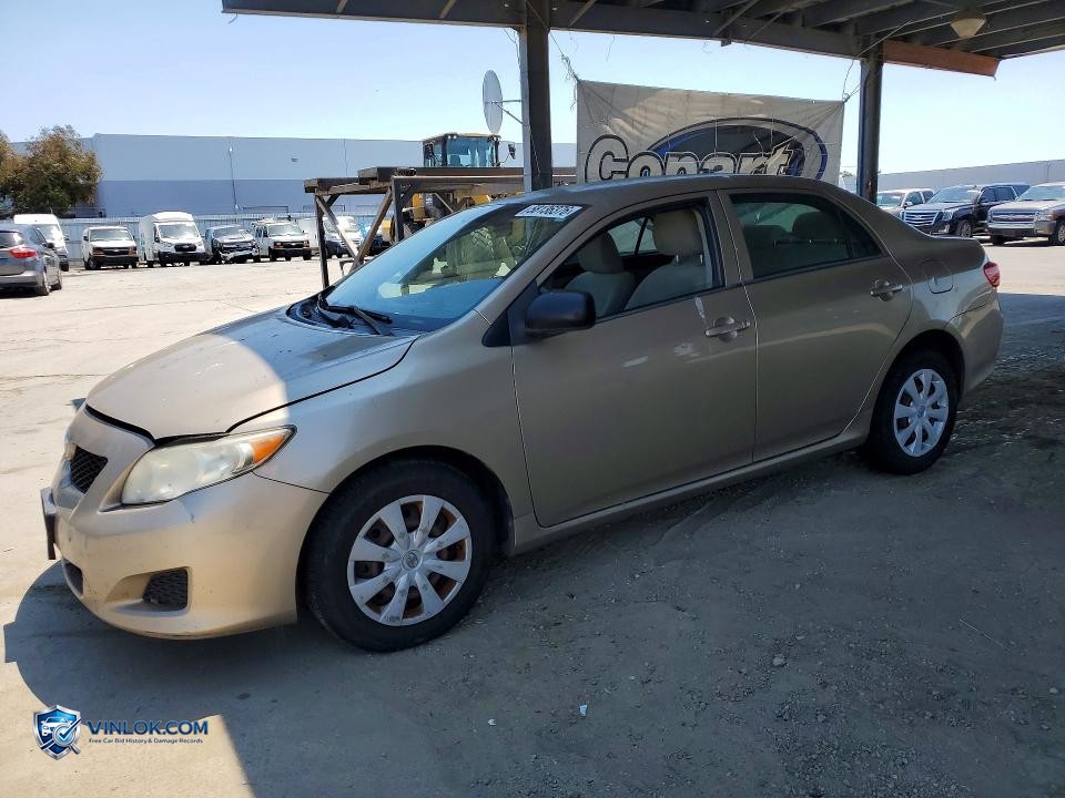 2009 TOYOTA COROLLA BASE – Lot 58136376 auction photo