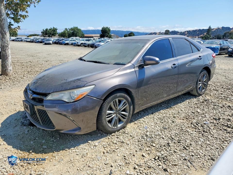 2017 TOYOTA CAMRY SE – Lot 58137146 auction photo