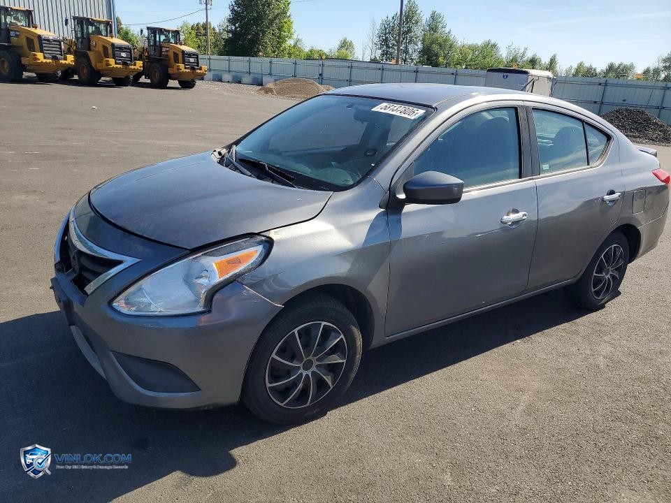 2017 NISSAN VERSA 1.6 SV – Lot 58137806 auction photo