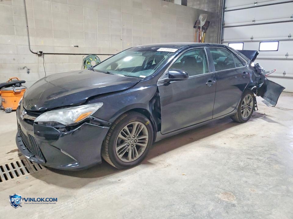 2016 TOYOTA CAMRY SE – Lot 58138566 auction photo