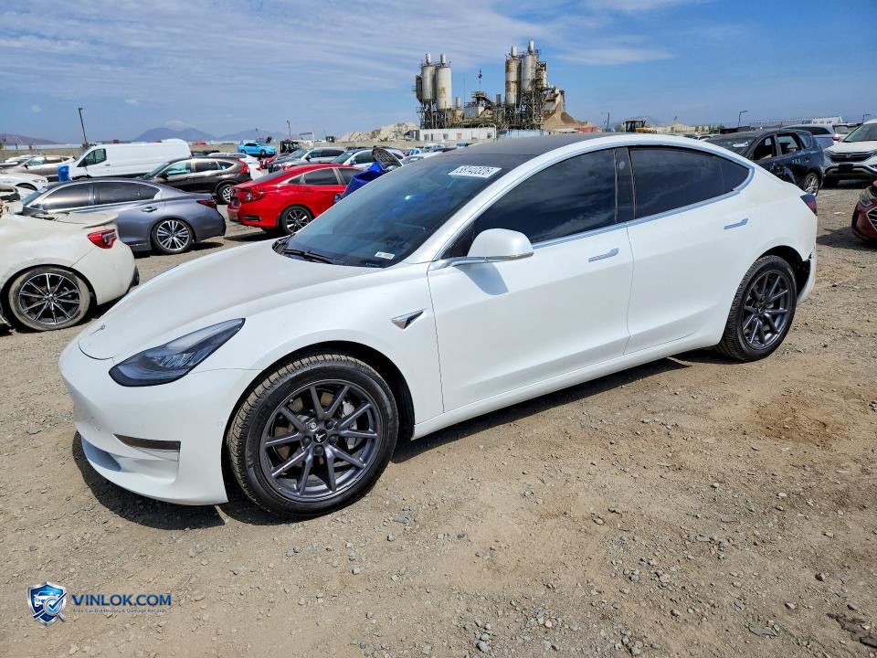 2020 TESLA MODEL 3 – Lot 58140326 auction photo