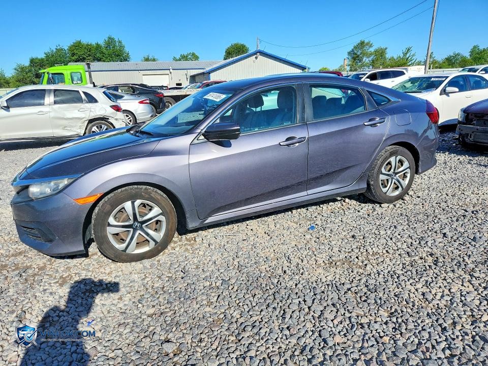2017 HONDA CIVIC LX – Lot 58141086 auction photo