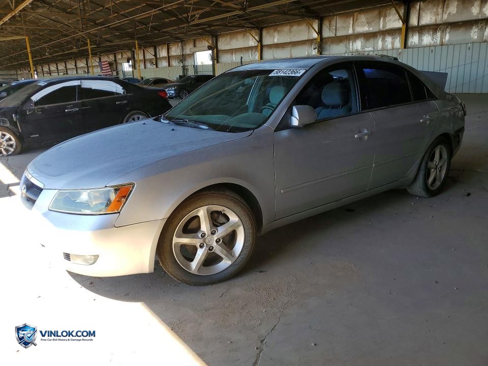 2007 HYUNDAI SONATA SE – Lot 58142366 auction photo