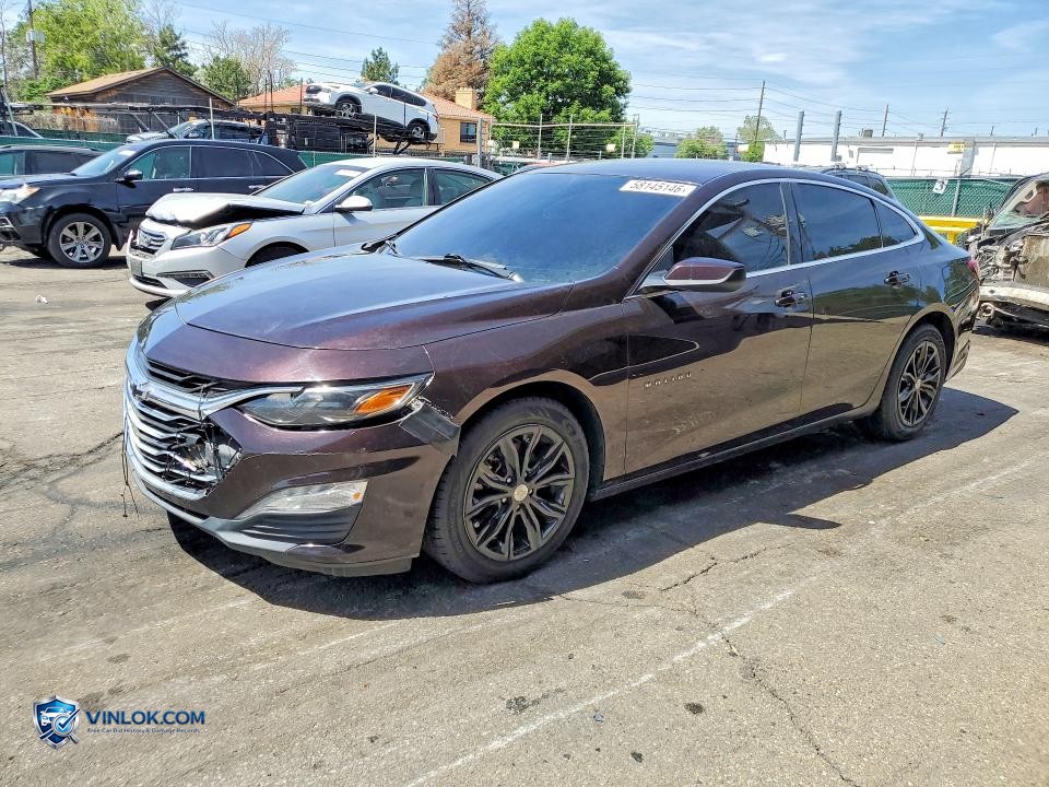 2020 CHEVROLET MALIBU LT – Lot 58145146 auction photo