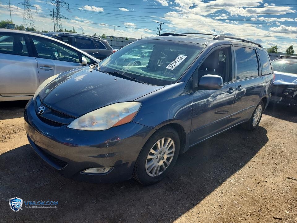 2008 TOYOTA SIENNA XLE – Lot 58145526 auction photo