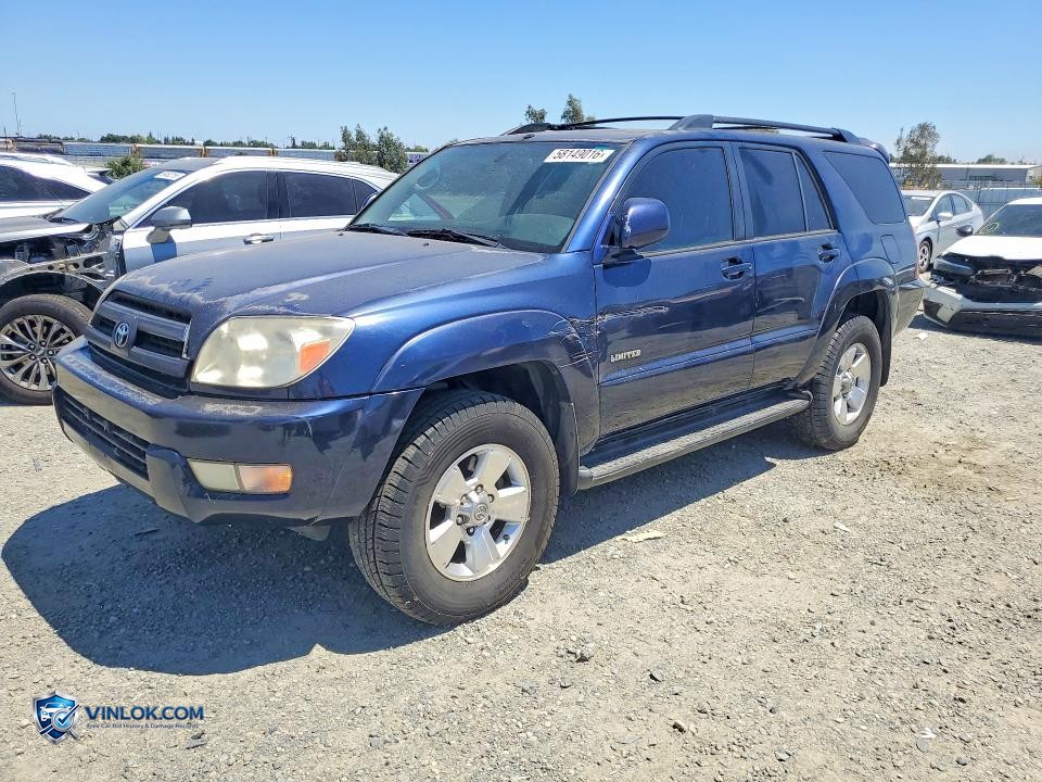 2005 TOYOTA 4RUNNER LIMITED – Lot 58149016 auction photo