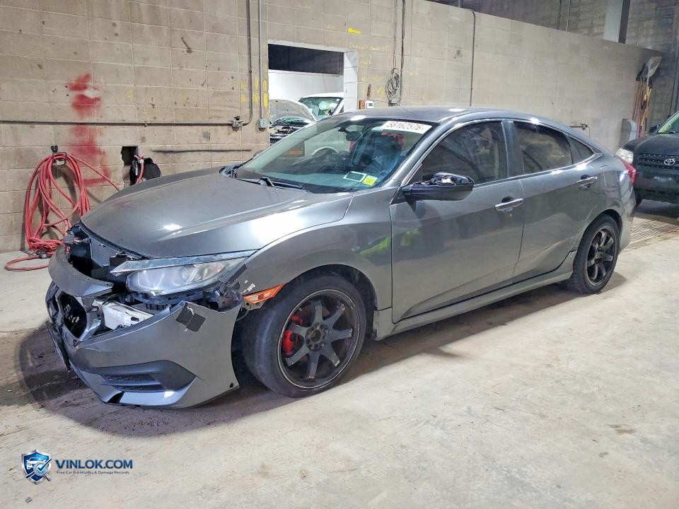 2017 HONDA CIVIC – Lot 58162576 auction photo