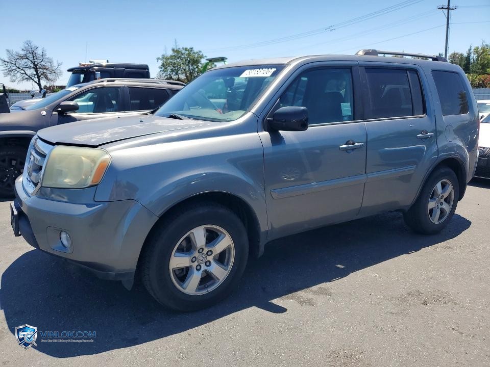 2009 HONDA PILOT EXL – Lot 58188106 auction photo
