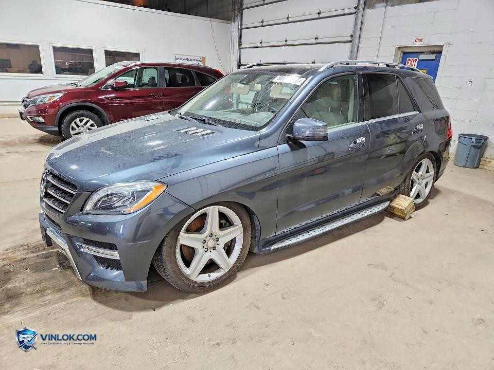 2014 MERCEDES-BENZ ML 550 4MATIC – Lot 58196516 auction photo